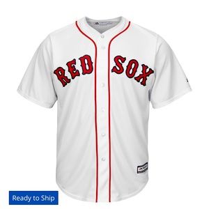 Boston Red Sox White Jersey - XL - Men’s